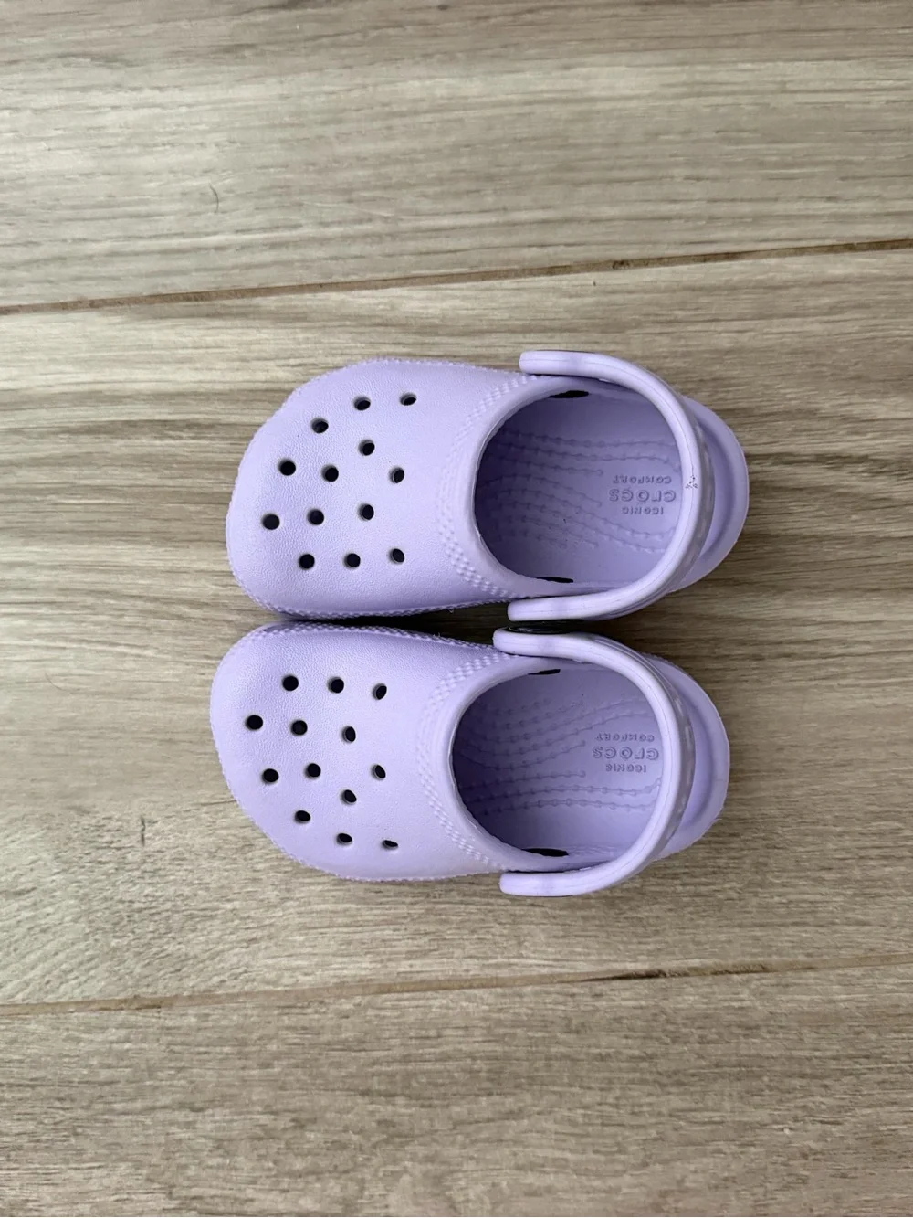 Lilac Baby crocs